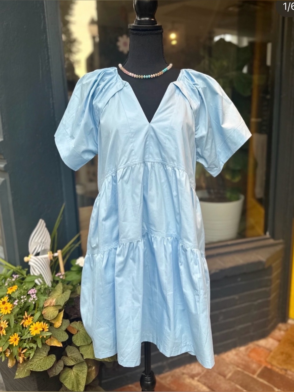 Entro Light Blue dress